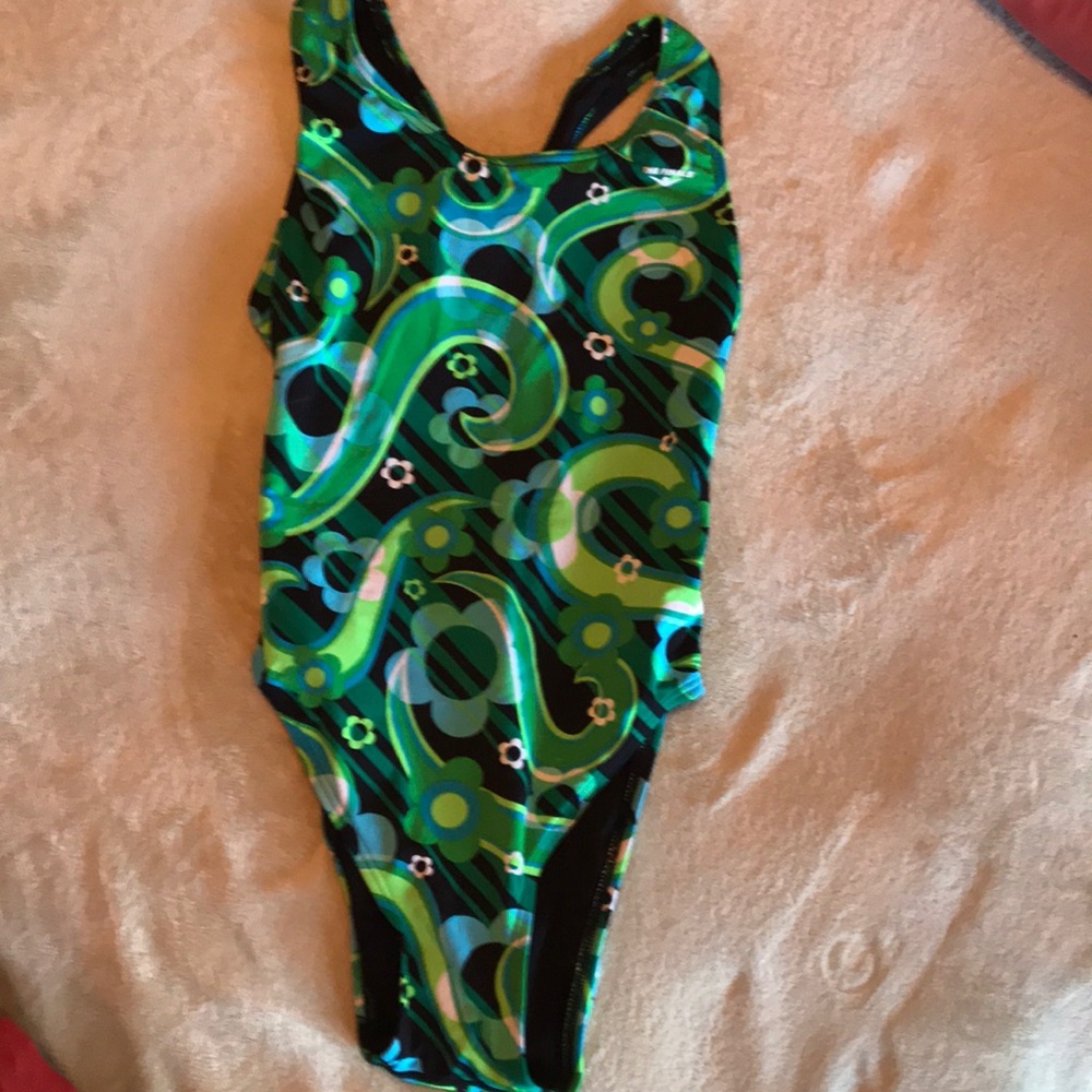 One piece bathing suit